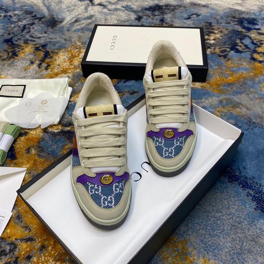 Gucci小脏鞋-蓝紫色 商品图2