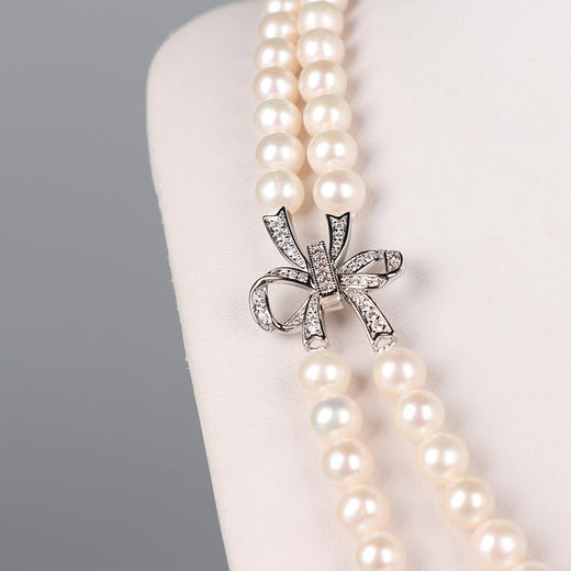 【3.8女神节礼物】双排珍珠项链 商品图1