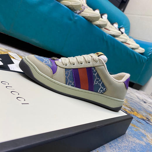 Gucci小脏鞋-蓝紫色 商品图1