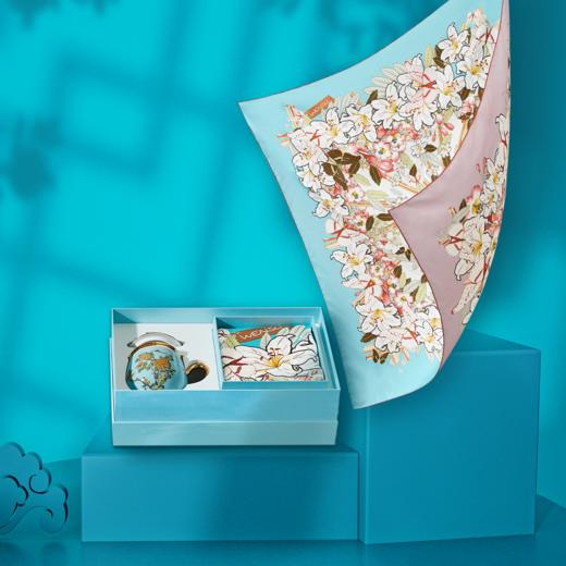 万事利国礼系列夫人礼丝瓷套装