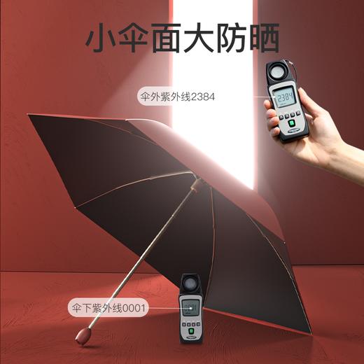 【郁金香伴，舒爽出行】左都郁金香晴雨两用伞，防晒防紫外线晴雨两用小巧便携 商品图8