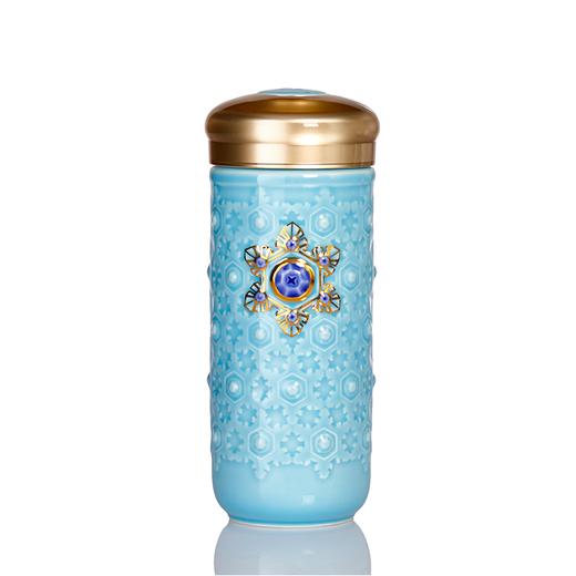 活瓷水智慧陶瓷随身杯加彩款 330lml双层 商品图1