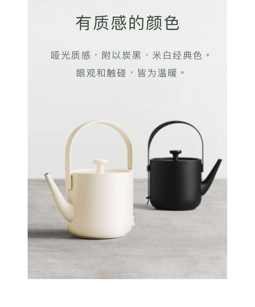 汀壶-电热水壶-泡茶煮水神器 商品图4