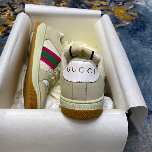 Gucci小脏鞋-杏白色 商品图7