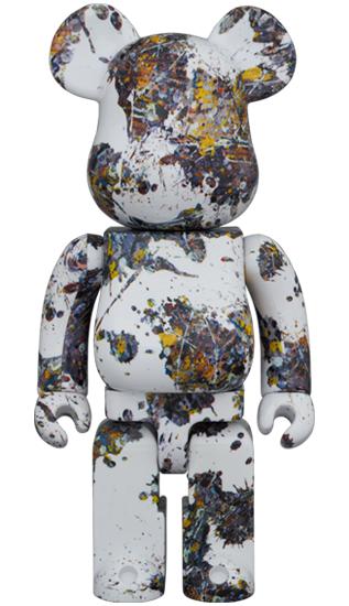 收藏系列 Be@rbrick 400%系列 Jackson Pollock Studio 泼墨 商品图1
