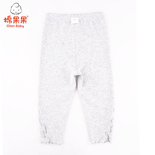 棉果果夏季女童路路加螺纹九分打底裤M222208421292 商品图2
