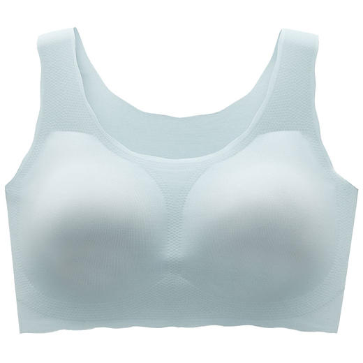 【两件99元拍下立减】HSIA遐 无钢圈内衣女冰丝凉感平胸小胸胸罩无尺码无痕背心式文胸 商品图5