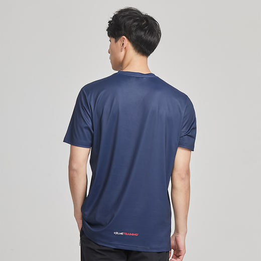 卡尔美运动休闲短袖春夏圆领舒适T恤男士综训纯色上衣 商品图3