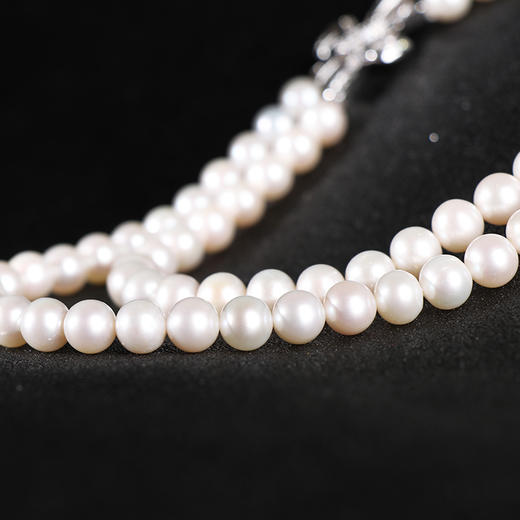 【3.8女神节礼物】双排珍珠项链 商品图3