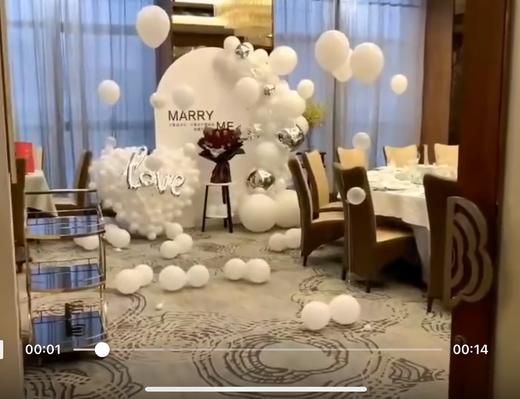 黑金风格生日气球套餐 商品图0