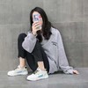 春季新款ins潮小白鞋女2021 透气韩版学生跑步休闲板鞋网红鞋 商品缩略图1