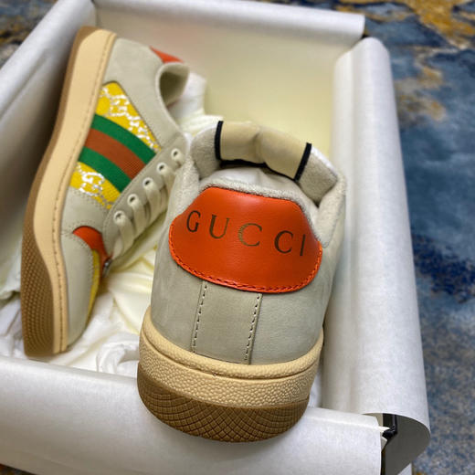 Gucci小脏鞋-黄橙色 商品图7