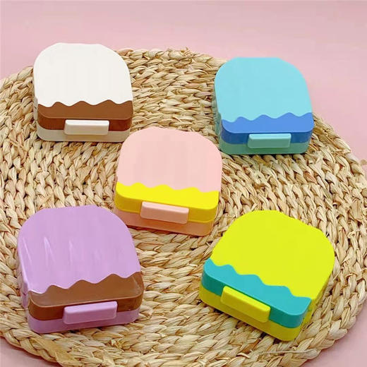 集合卡通美瞳盒隐形眼镜盒伴侣盒双联盒~ 商品图12