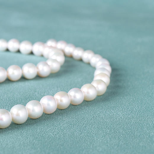 【3.8女神节礼物】爱迪生有核珍珠项链—樱花粉 商品图5