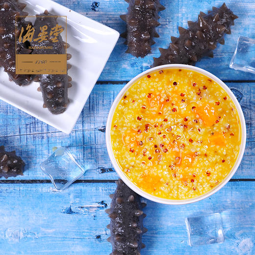 海参配粥（南瓜小米藜麦粥+即食海参）  10份装 礼盒装 商品图1