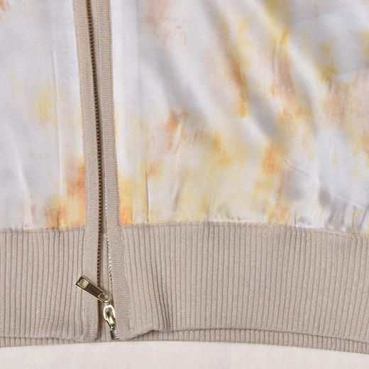 圣三利女装 桑蚕丝拼接针织开衫SL121M01 商品图6