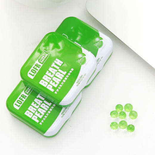 【德国进口原料LOFR口气珠抗幽率99.97%】L'OFR罗伊氏乳杆菌爆珠接吻糖3秒爆珠满嘴薄荷香从源头清新口气  【新款盒装】（赠防疫大礼包） 商品图8