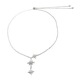 APM MONACO 女士时尚纯银三星星项链 AC3350OX 摩纳哥