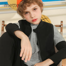 【童装无袖背心】童装春夏新品男童棒球领无袖运动背心小外套