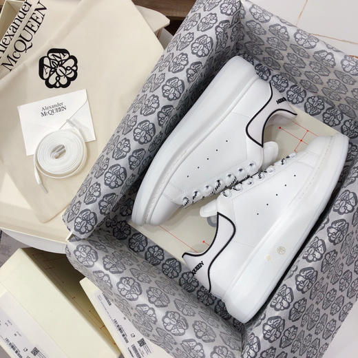 麦昆小白鞋-白胶片 商品图1