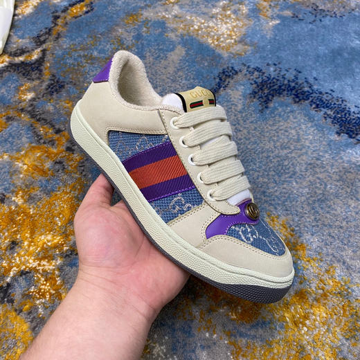 Gucci小脏鞋-蓝紫色 商品图0