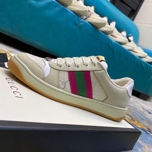 Gucci小脏鞋-杏白色 商品图1