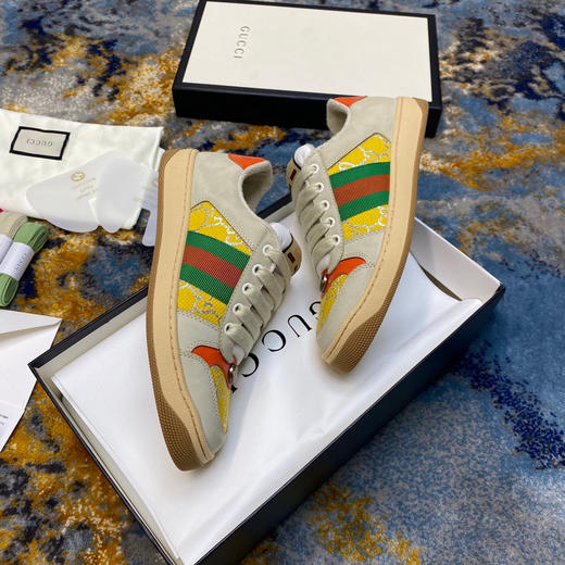 Gucci小脏鞋-黄橙色 商品图3