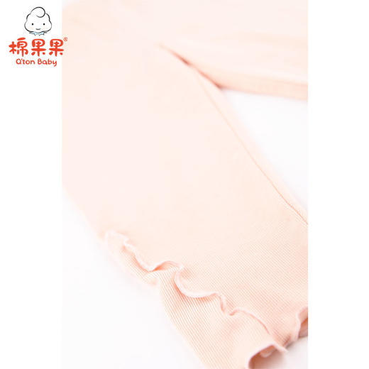 棉果果夏季女童路路加螺纹九分打底裤M222208421292 商品图5