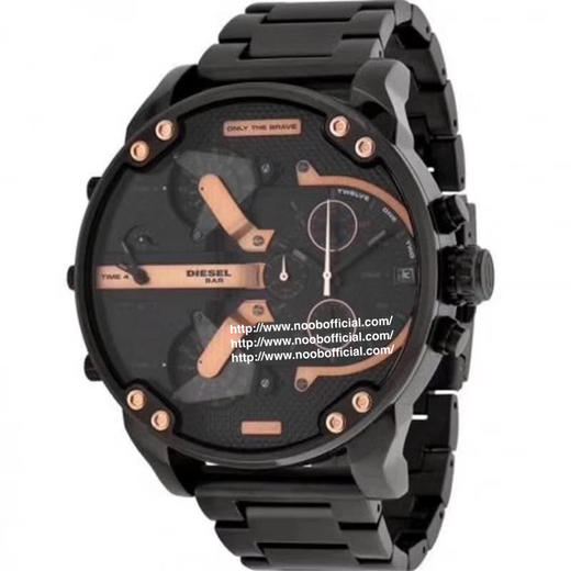 原单货！！！！！！DIESEL迪赛‎外贸公‎司订‎单 Diesel‎极具时尚‎与个‎性的男‎士手表 意‎大‎利Diesel设计 黑‎色表带‎风‎格非常‎年轻而富‎有创‎意 商品图12