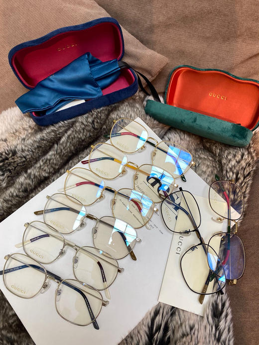 Gucci爆款平光眼镜（8色）肖战同款 商品图5