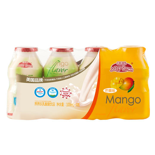 界界乐100ml*4芒果味乳酸菌饮料