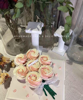 女神杯花束蛋糕