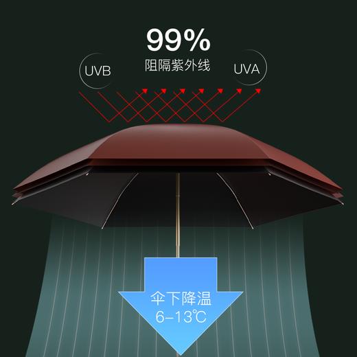 【郁金香伴，舒爽出行】左都郁金香晴雨两用伞，防晒防紫外线晴雨两用小巧便携 商品图6