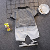 男童夏装套装2021 新款小童男宝宝时尚短袖条纹polo衫两件套潮 商品缩略图2