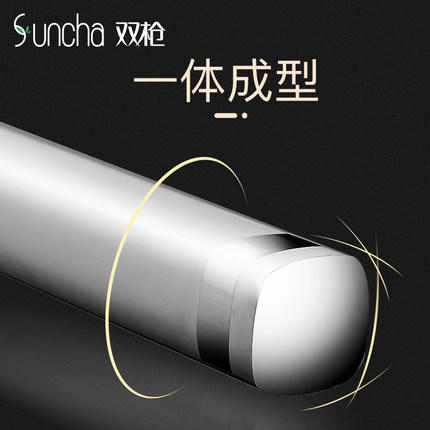 双枪高科技抗菌筷子儿童304不锈钢筷防霉易清洗幼儿小孩宝宝筷子 商品图3