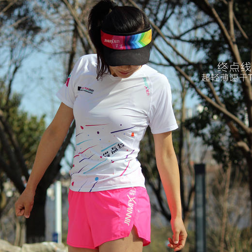 特价轻力终点线短袖跑服速干T男女款 商品图6