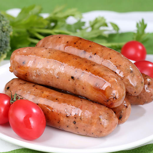 【整袋】合慧欧罗蒂 生烤肠1袋10根（原味/黑胡椒/小龙虾多种口味可选） 商品图4