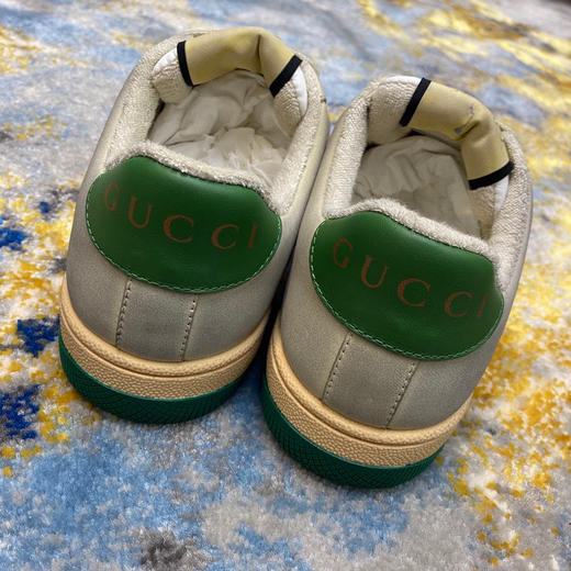 Gucci小脏鞋-绿色冲孔款 商品图7