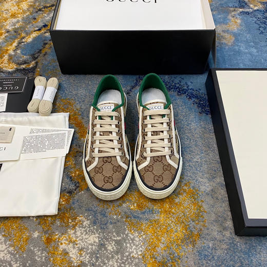 Gucci1977帆布鞋-老花 商品图7