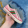Gucci1977帆布鞋-樱花粉 商品缩略图0