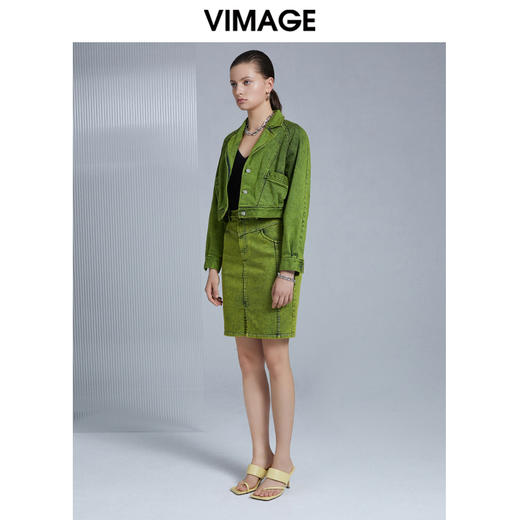 VIMAGE纬漫纪V1506107半裙 商品图1
