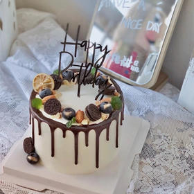 【奥利给蛋糕】热卖款叮当CAKE生日蛋糕-鲜果进口奶油