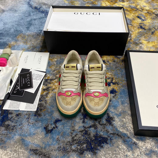 Gucci小脏鞋-杏粉色 商品图2