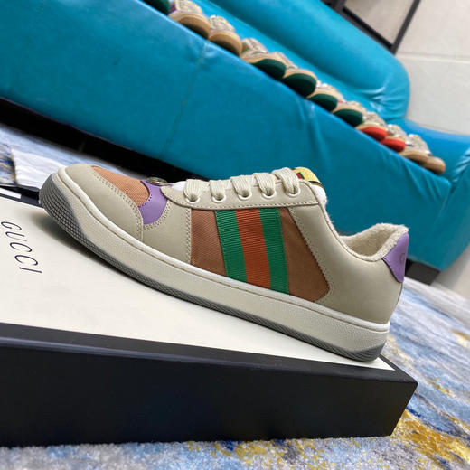 Gucci小脏鞋-杏紫色 商品图1