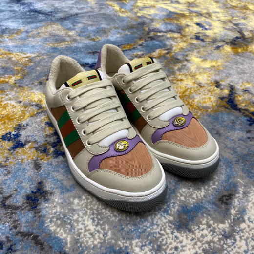 Gucci小脏鞋-杏紫色 商品图6