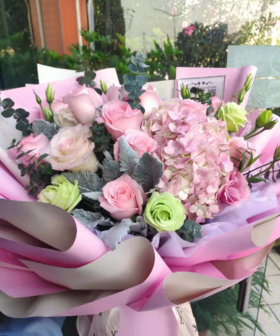 （仅限东莞区域）13支戴安娜加一支绣球