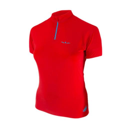 UGLOW女子越野跑短袖T恤1/2ZIP春夏秋季跑步运动训练跑马拉松比赛装备可定制 商品图4