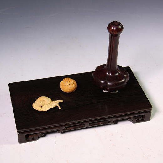 床式底座°紫光檀（不含摆件） 商品图1