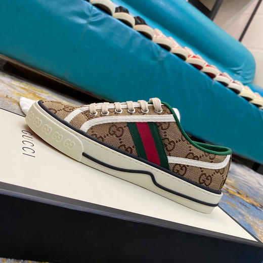 Gucci1977帆布鞋-老花 商品图5
