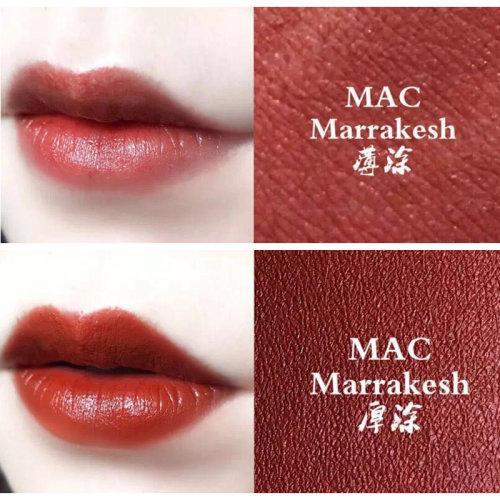 专柜  M.A.C/魅可柔感哑光唇膏01chili小辣椒/ruby woo/lady bug/646/108牛血色多色可以选 膏体气孔，蹭壁都是正常现象 商品图8